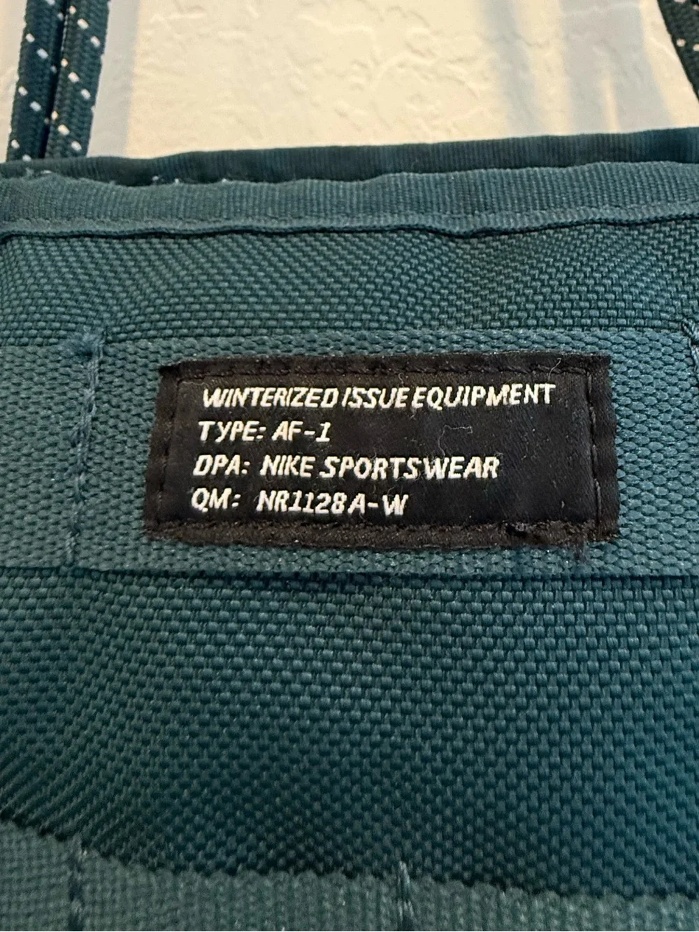 Nike AF-1 Winterized Equipment Laptop Tote Deep Forest Green NR1128A-W